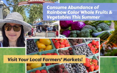 Consume Abundance of Rainbow Color Whole Fruits & Vegetables This Summer