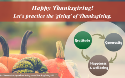 Let’s Practice the ‘Giving’ of Thanksgiving